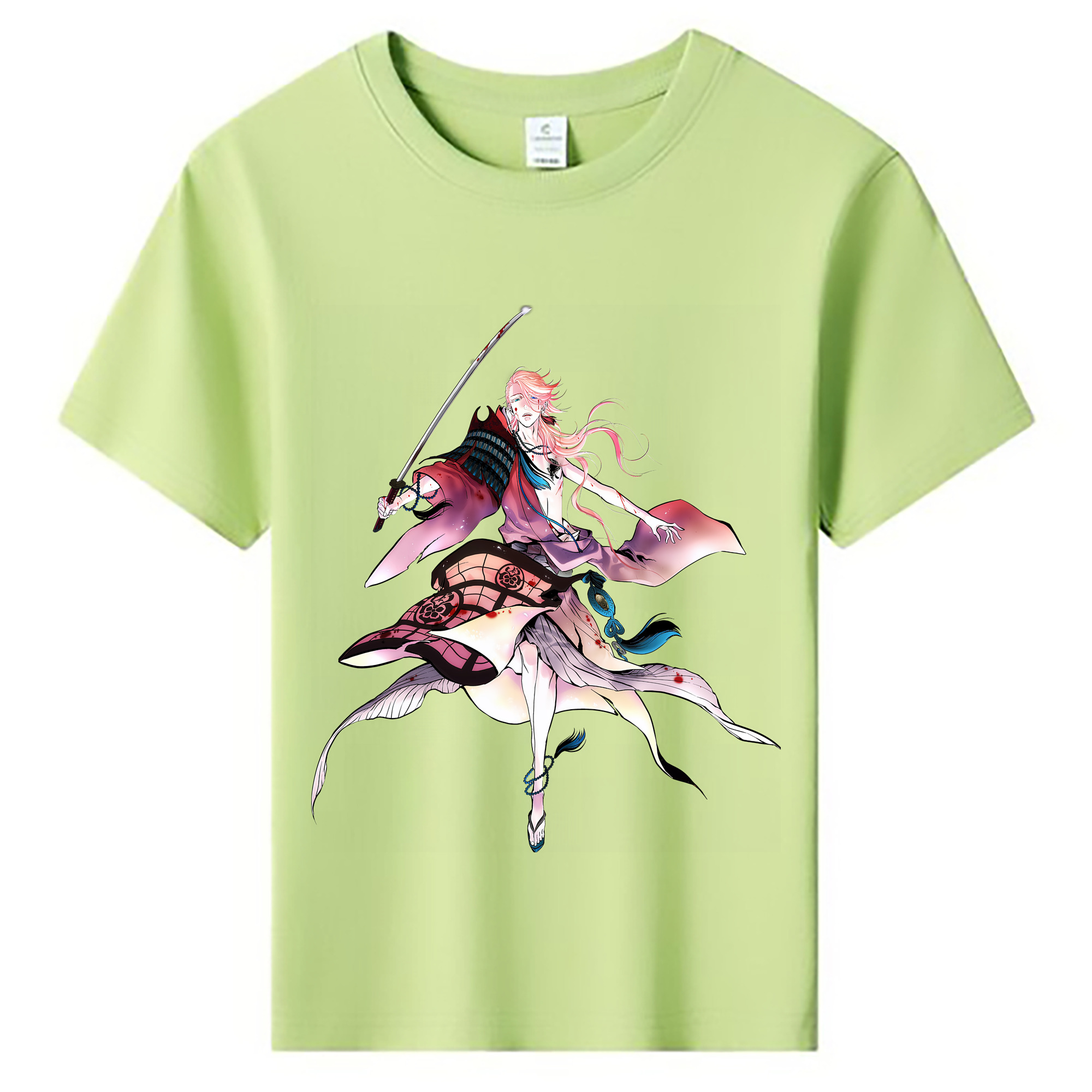 （画像用） 刀剣乱舞 Touken Ranbu 綿100％キッズTシャツ（フロントプリント）